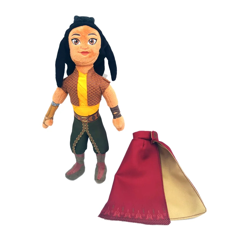 Peluche Raya Disney 28cm – A Heroína de Kumandra - Peluches Disney Descobre o Peluche Raya de 28cm, inspirado na corajosa guerreira de Raya e o Último Dragão. Um peluche macio, detalhado e perfeito para pequenos fãs da Disney.