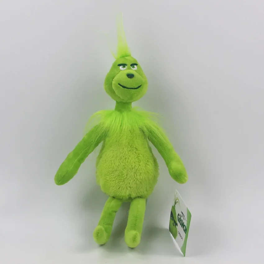 Peluche Grinch 32cm – Peluches Infantis de Filmes de Aventura Descubra o Peluche Grinch 32cm, inspirado no clássico filme de Natal! Três variações disponíveis para alegrar crianças e fãs. Macio, certificado e perfeito para oferecer.