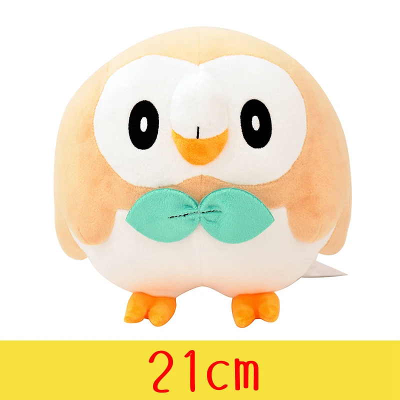 Peluche Pokémon - Rowlet 21cm - Bonecos de Peluche do Pokémon Descobre o peluche Pokémon Rowlet de 21cm – perfeito para crianças e colecionadores! Suave, seguro e fiel ao anime. Envio grátis para Portugal.