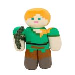 Descobre o peluche Steve do Minecraft com 20cm. Macio, divertido e perfeito para fãs de filmes de aventura e fantasia. Ideal para crianças a partir dos 3 anos.