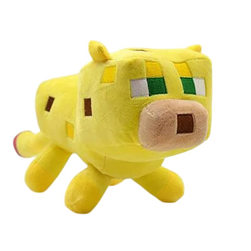 Descobre o Peluche Ocelot de Minecraft com 24cm! Ideal para fãs do jogo, este peluche infantil macio é perfeito para aventuras criativas e abraços fofos. Acompanha-te no mundo cúbico!