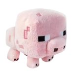 Descobre o Peluche Porco Minecraft de 16cm, perfeito para crianças e fãs do jogo. Macio, seguro e certificado CE. Um peluche pequeno cheio de aventura!