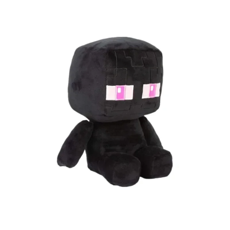 O icónico Enderman em versão peluche de 20cm, perfeito para fãs de Minecraft. Macio, seguro e ideal para crianças a partir dos 3 anos. Um toque misterioso e adorável.