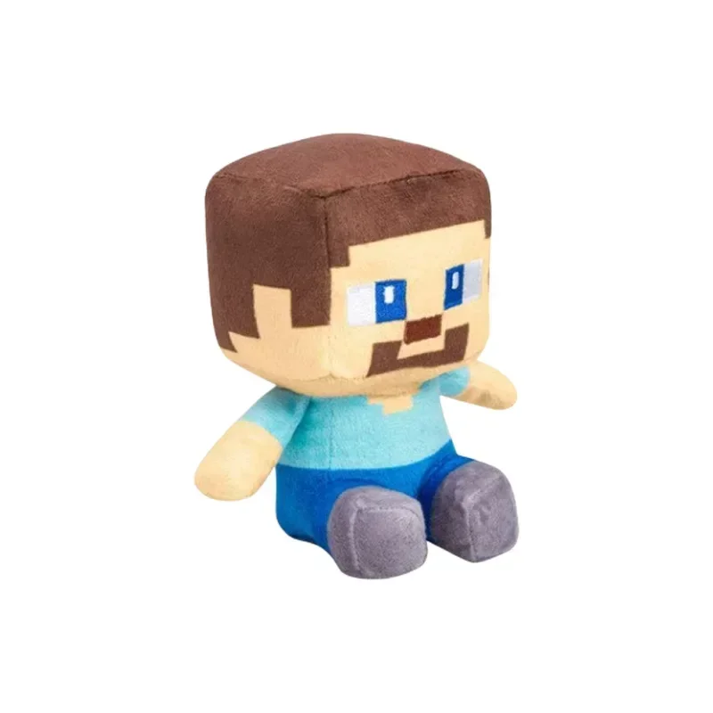 Descobre o peluche de Steve do Minecraft com 20cm — macio, certificado e perfeito para fãs de aventuras cúbicas. Ideal como peluche infantil ou de coleção.