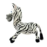 Descobre o peluche Marty de Madagáscar com 25cm. Macio, seguro e cheio de personalidade, ideal para crianças fãs de filmes de aventura e fantasia.