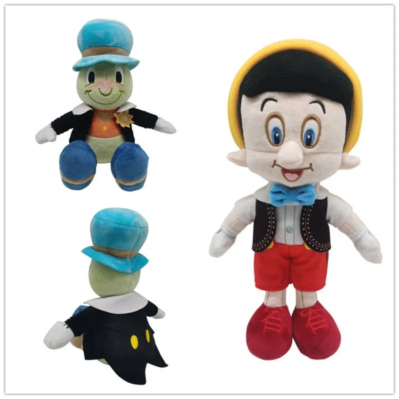 Peluche Peluche Pinóquio 33cm - Bonecos de Peluche do Pinóquio Disney Descobre o Peluche Pinóquio 33cm, inspirado no clássico da Disney. Um peluche infantil macio, perfeito para fãs de filmes de fantasia e colecionadores de peluches do Pinóquio.