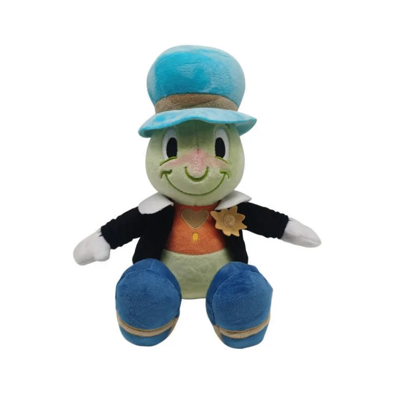 Peluche Grilo Falante 33cm - Bonecos de Peluche do Pinóquio Disney Descobre o Peluche Grilo Falante 33cm, inspirado no clássico Pinóquio da Disney. Um peluche infantil grande, macio e cheio de personalidade, ideal para fãs de filmes de fantasia.