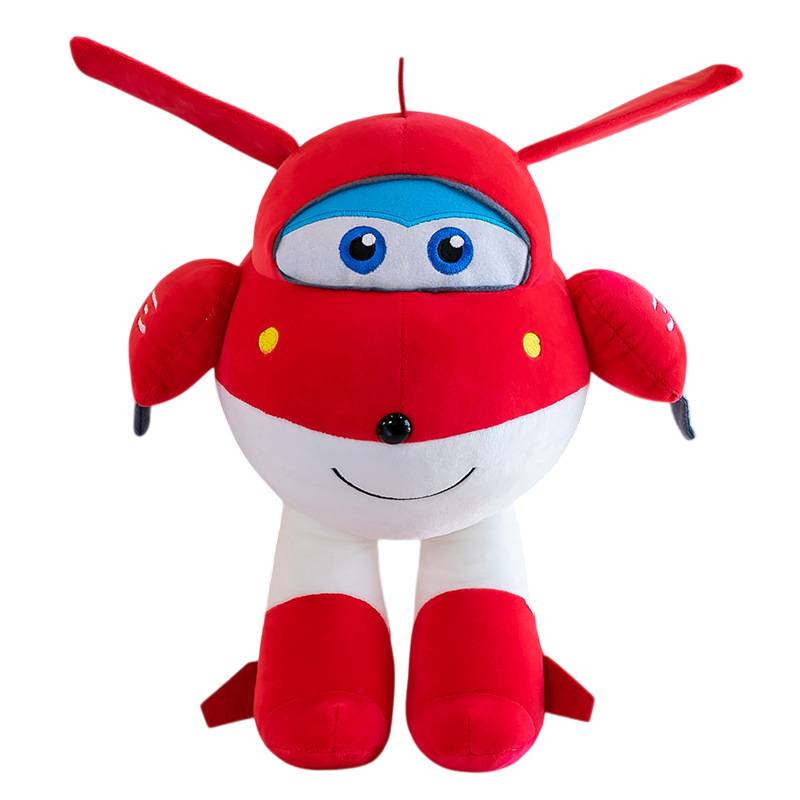 Descobre o peluche Jett Super Wings de 30cm – o avião mais rápido e corajoso da série do Canal Panda. Macio, divertido e ideal para crianças a partir dos 3 anos!