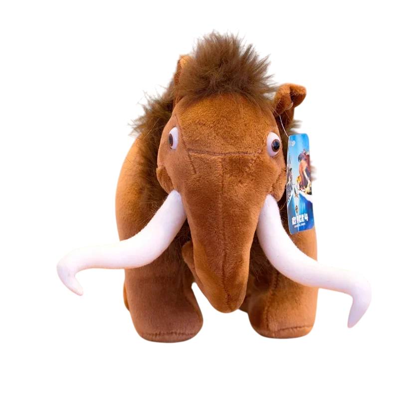 Descobre o Peluche Manny da Idade do Gelo, disponível em 20cm ou 27cm. Um peluche infantil macio, com Certificado CE, perfeito para fãs de filmes de aventura e fantasia.