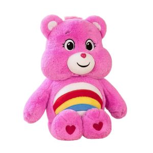 Descobre o peluche Ursinha Mimosa dos Ursinhos Carinhosos. Suave, seguro e ideal para crianças. Um peluche infantil cheio de ternura e cor!