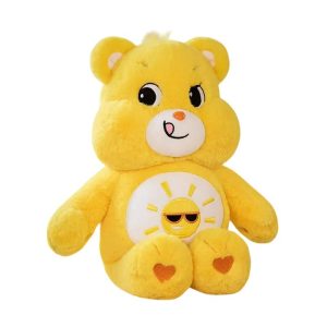 Descobre o Peluche Ursinho Sol dos Ursinhos Carinhosos, com 22cm. Um peluche infantil alegre e suave, perfeito para fãs da série do Canal Panda e momentos cheios de sol.