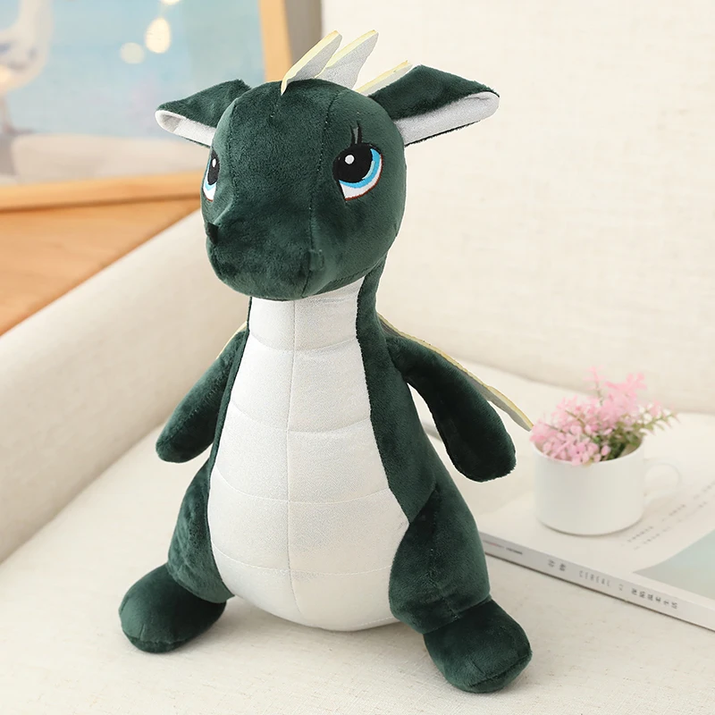 Peluche Dragão - Peluches Infantis de Animais Fantásticos Descobre o Peluche Dragão ideal para os pequenos aventureiros! Disponível em 3 tamanhos, super macio e com certificação CE. Um presente mágico e seguro!