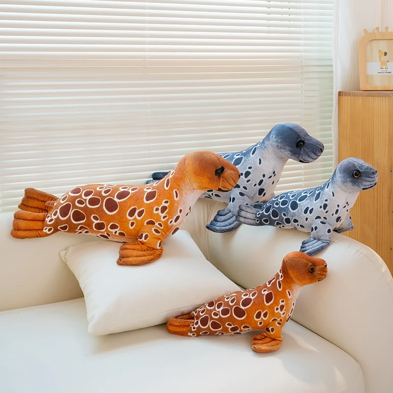Peluche Leão-Marinho - Peluches Infantis de Animais Marinhos Descobre o Peluche Leão-Marinho, um peluche macio e encantador em 40cm ou 60cm. Ideal para crianças e fãs de animais marinhos. Com certificação CE e toque suave!