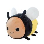 Descobre o Peluche Abelha, ideal para crianças a partir dos 3 anos. Um peluche infantil macio e divertido, inspirado nos insetos da floresta. Tamanhos: 20, 30 e 40 cm.