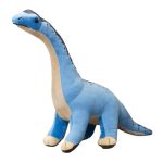 Leva para casa o Peluche Brachiosaurus 35cm! Macio, fofinho e certificado CE, perfeito para crianças, colecionadores e fãs de dinossauros. Um presente jurássico encantador.