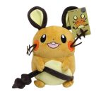 Descobre o Peluche Pokémon Dedenne 25cm, macio e cheio de charme. Ideal para fãs, colecionadores ou crianças que adoram a magia do universo Pokémon.