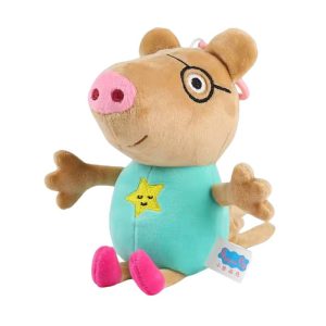 Descubra o Peluche Pónei Pedro da Porquinha Peppa (28cm). Um peluche infantil macio, seguro e certificado CE, perfeito para fãs da série do Canal Panda.