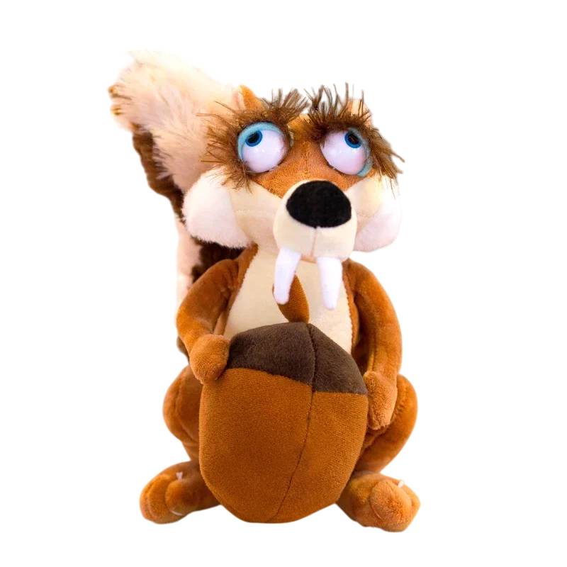 Descobre o Peluche Scratte da Idade do Gelo, a esquila-dentes-de-sabre mais divertida e ousada da saga. Disponível em 20cm ou 27cm, com Certificado CE. Ideal para crianças e fãs de filmes de aventura.