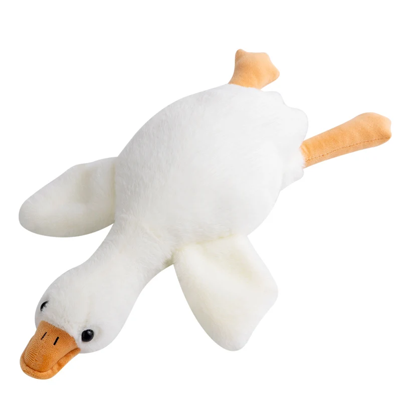 Descubra o Peluche Ganso Branco, macio e encantador, ideal para crianças a partir dos 3 anos. Disponível em vários tamanhos, perfeito para abraçar, brincar ou decorar.