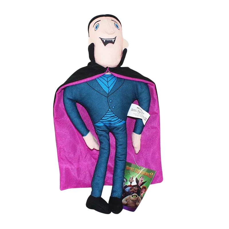 Descubra o Peluche Drácula 30cm do Hotel Transylvania. Um peluche infantil macio, certificado CE e cheio de charme para fãs de filmes de aventura e fantasia.