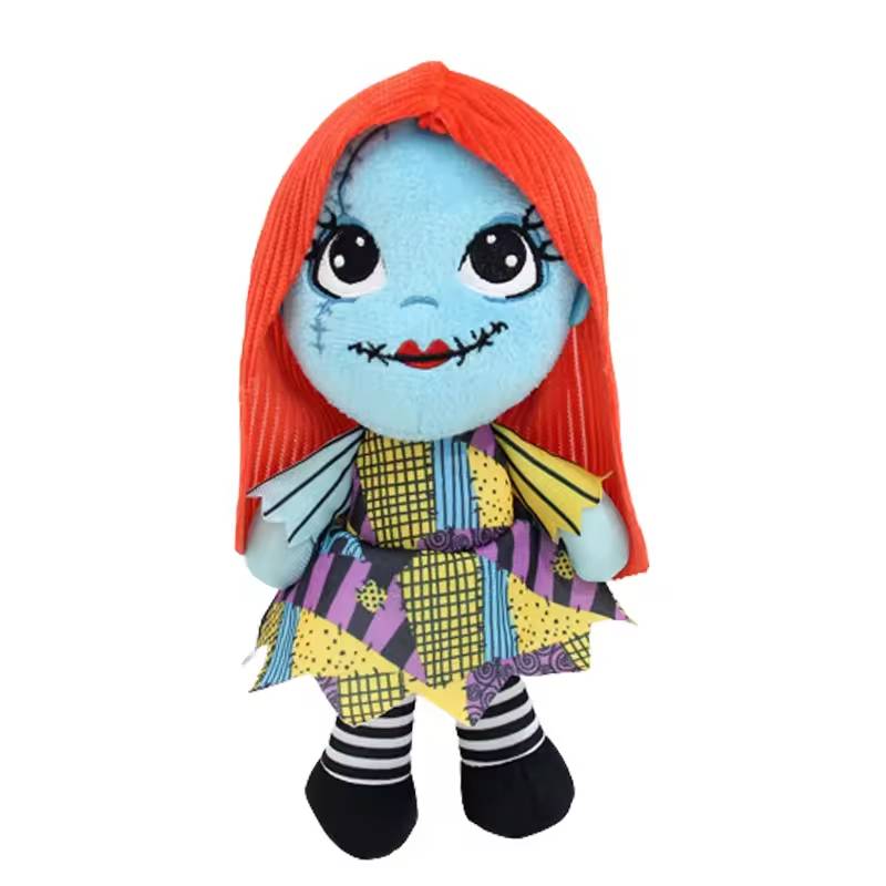 Descubra o Peluche Sally de O Estranho Mundo de Jack. Macio, detalhado e disponível em vários tamanhos, é perfeito para crianças e fãs de filmes Disney.