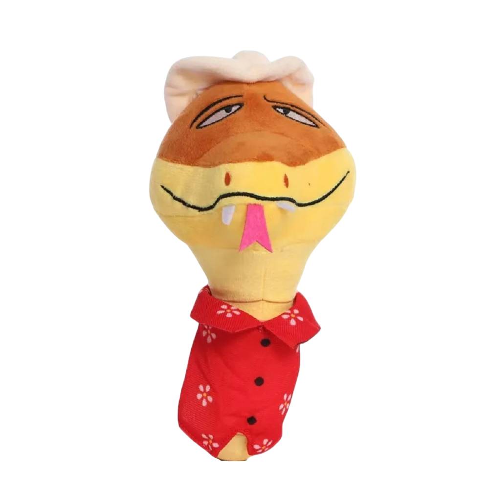 Descobre o Peluche Sr. Víbora dos Mauzões em 21cm — macio, divertido e fiel ao filme. Ideal como peluche infantil ou peça de coleção. Envio rápido e certificado CE.