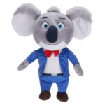 Descobre o Peluche Buster Moon 30cm do filme Cantar. Um peluche infantil macio, certificado e ideal para fãs da animação. Compra online na Plushie com toda a segurança.