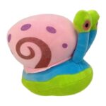 Descubra o Peluche Gary Caracol 20cm, inspirado na série SpongeBob SquarePants. Macio, seguro e ideal para fãs da Nickelodeon. Envio gratuito em Portugal.