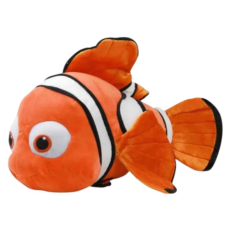 Descubra o Peluche Nemo Disney 25cm, um peluche infantil macio e certificado CE. Inspirado no filme Finding Nemo, ideal para oferecer às crianças.