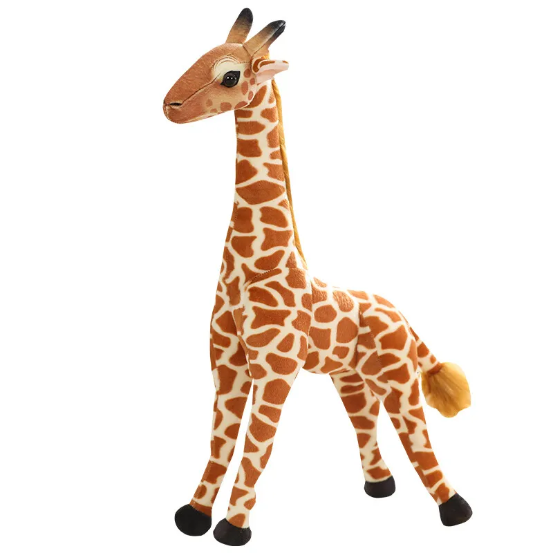 Descobre o Peluche Girafa macio e adorável, disponível em 30cm, 48cm e 60cm. Um peluche infantil perfeito para crianças que adoram animais da selva. Ideal para oferecer!