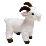 Descubra o Peluche Cabra com Certificado CE, disponível em branco e preto. Suave, seguro e ideal para crianças a partir dos 3 anos. Um presente original e cheio de charme.