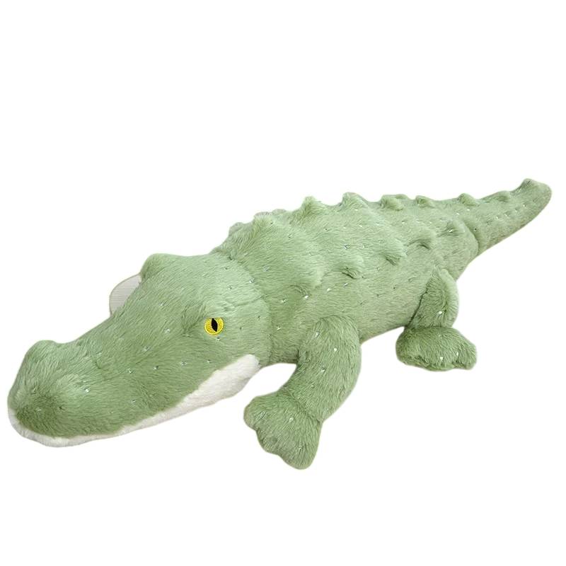 Descobre o Peluche Crocodilo 50cm, macio e adorável. Um peluche infantil grande, perfeito para crianças que adoram animais da selva. Ideal para oferecer!