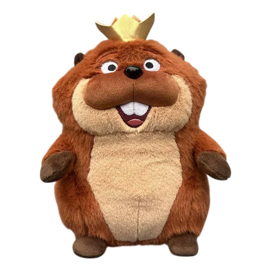 Descobre o Peluche Rei George dos Saltitões Disney com 20cm. Suave, seguro e ideal para crianças +3 anos. Perfeito para fãs de peluches Disney e fantasia.