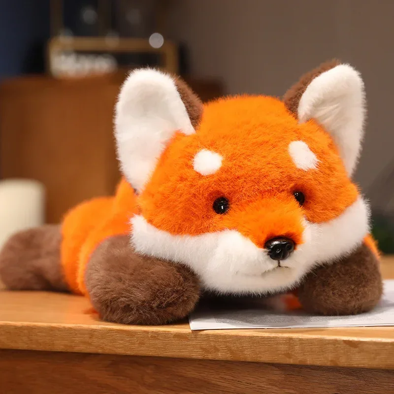 Peluche Raposa - Bonecos de Peluches de Animais da Floresta Descubra o Peluche Raposa, macio e certificado CE, disponível em vários tamanhos. Ideal para crianças +3 anos, perfeito para brincar, oferecer ou decorar com ternura.