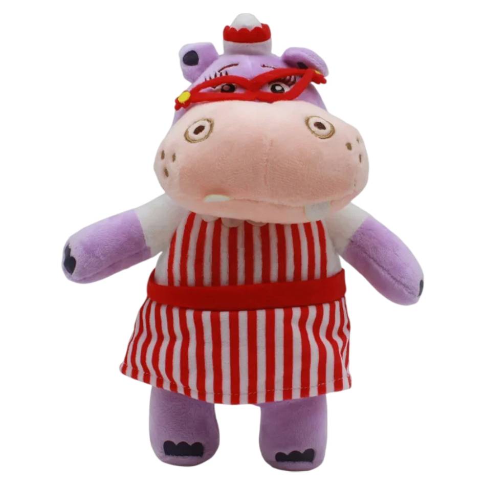 Descubra o Peluche Hélia - Doutora Brinquedos 30cm, inspirado na adorável enfermeira de Doc McStuffins. Um peluche infantil macio e perfeito para fãs da Disney Junior.