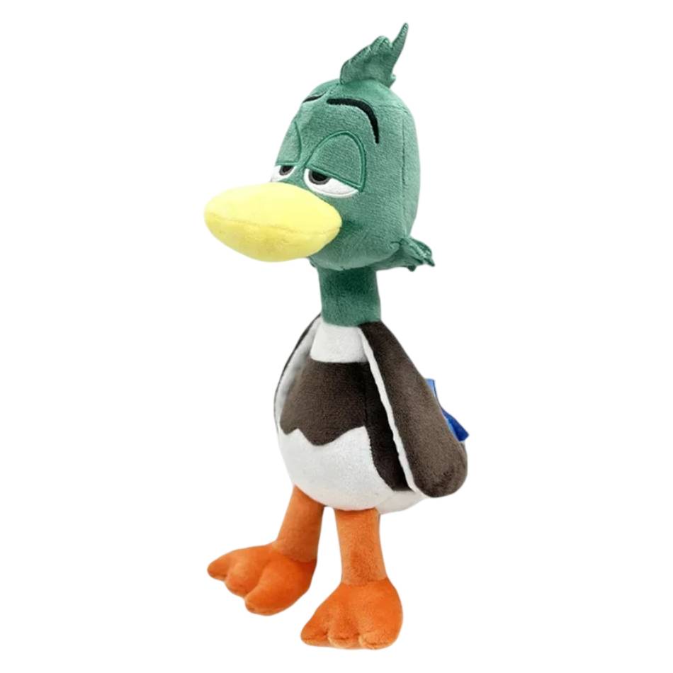 Descubra o Peluche Mack Mallard do filme Patos com 32cm. Um peluche macio, divertido e perfeito para fãs de filmes de aventura e animação infantil.