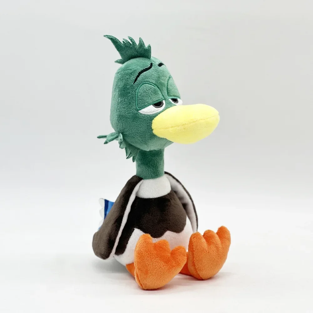 Peluche Mack Mallard - Filme Patos 32cm - Bonecos de Peluche do Filme Patos! (Migration) Descubra o Peluche Mack Mallard do filme Patos com 32cm. Um peluche macio, divertido e perfeito para fãs de filmes de aventura e animação infantil.