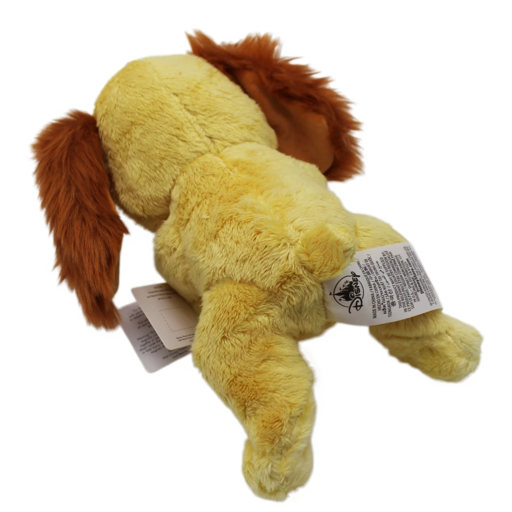 Peluche Dama - A Dama e o Vagabundo 25cm - Bonecos de Peluche da Dama e o Vagabundo Disney Descubra o Peluche Dama - A Dama e o Vagabundo 25cm. Um peluche Disney macio e encantador, perfeito para crianças, fãs dos clássicos e colecionadores.