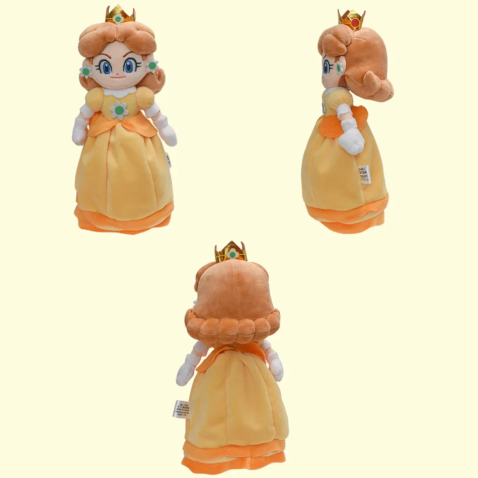 Peluche Princesa Daisy 25cm – Energia e Diversão Super Mario Descobre o Peluche Princesa Daisy de 25cm! Macio, detalhado e perfeito para fãs de Super Mario. Ideal para crianças +3 anos. Compra já na Plushie!