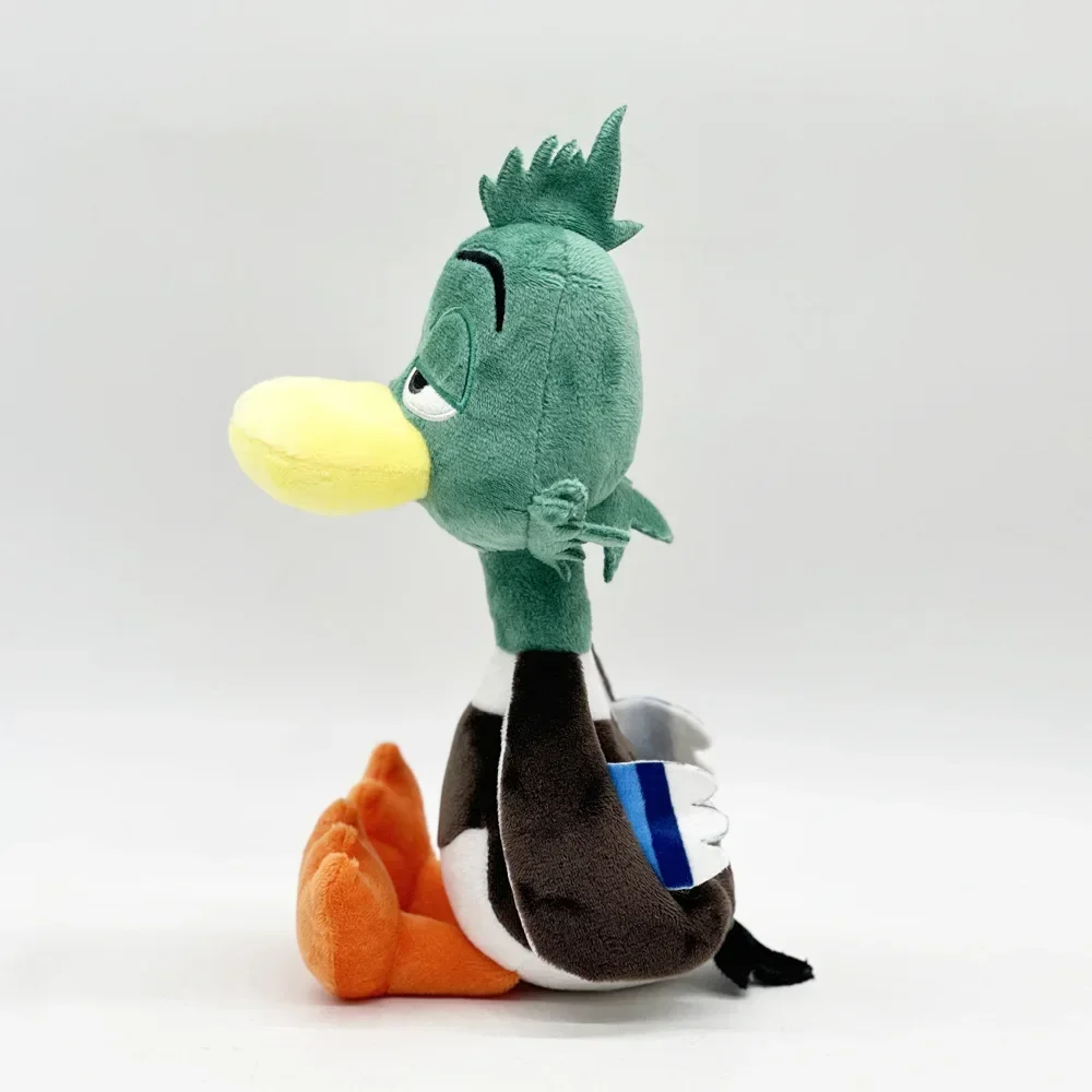 Peluche Mack Mallard - Filme Patos 32cm - Bonecos de Peluche do Filme Patos! (Migration) Descubra o Peluche Mack Mallard do filme Patos com 32cm. Um peluche macio, divertido e perfeito para fãs de filmes de aventura e animação infantil.