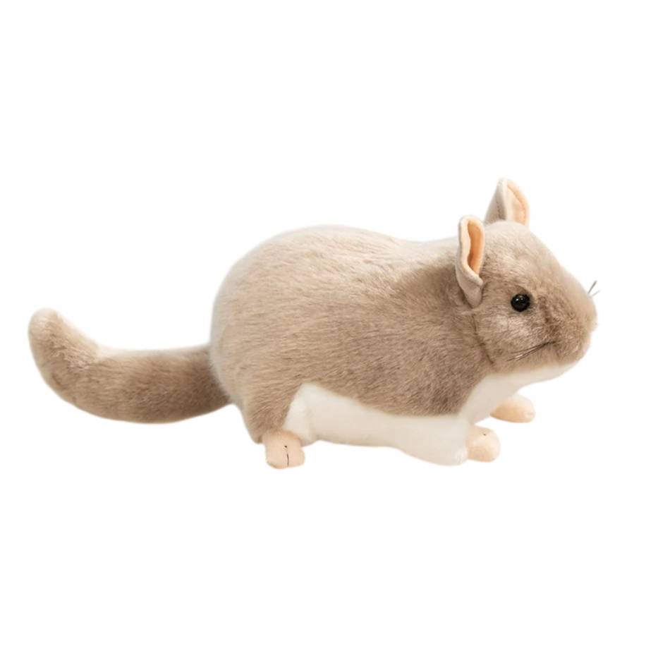 Descubra o Peluche Chinchila 40cm, um peluche macio e adorável com certificação CE. Ideal para crianças +3 anos, colecionadores e amantes de animais.