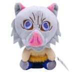 Compre o Peluche Inosuke Hashibira 20cm de Demon Slayer. Um peluche macio e detalhado, perfeito para fãs de anime, colecionadores e crianças. Certificação CE.