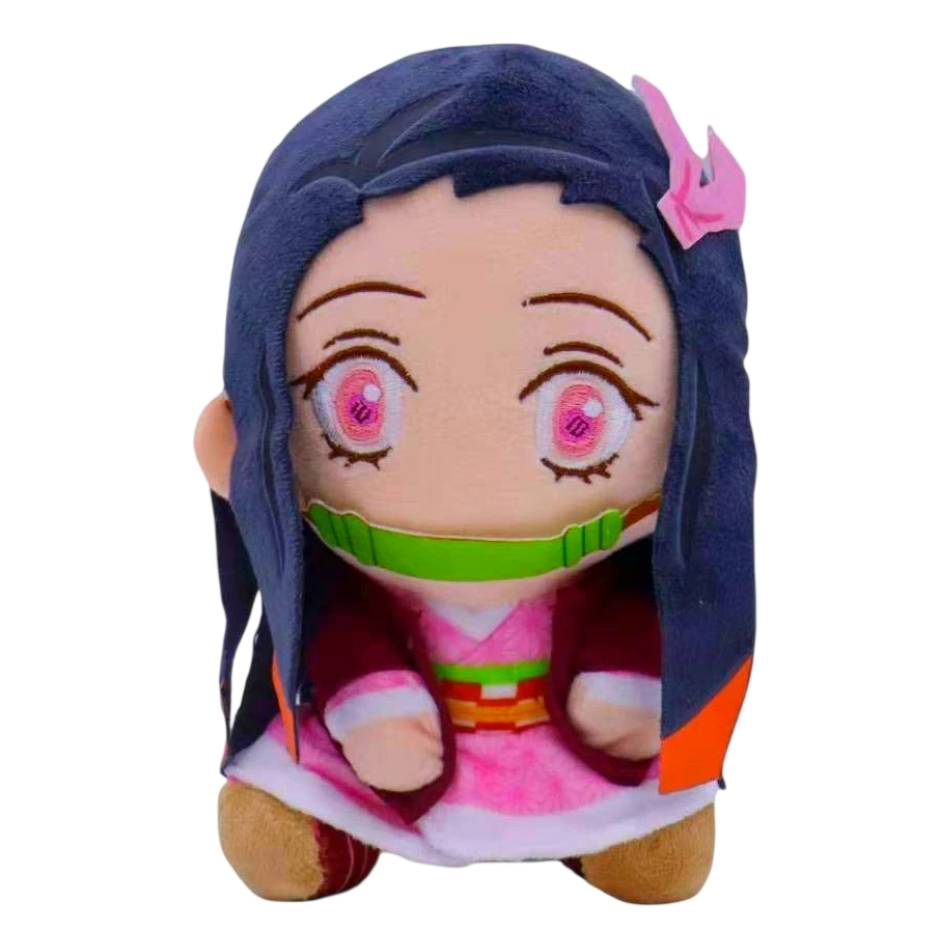 Compre o Peluche Nezuko Kamado 20cm de Demon Slayer. Um peluche macio e detalhado, ideal para fãs de anime, colecionadores e crianças. Certificação CE.