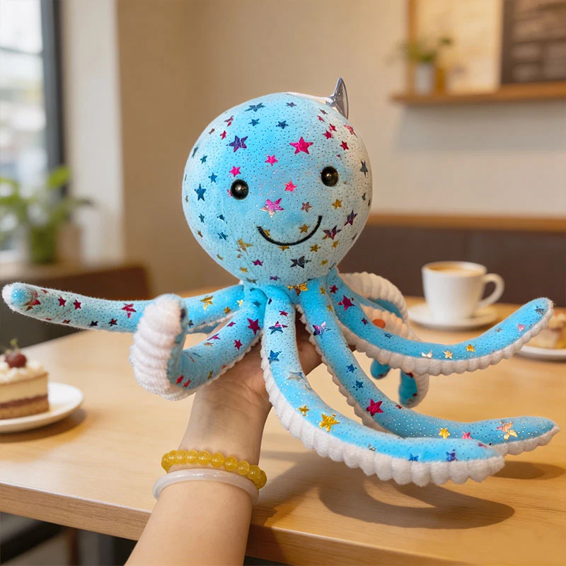 Peluche Polvo 30cm – Peluche Macio de Animal Marinho Descubra o Peluche Polvo 30cm, um peluche macio e divertido inspirado nas criaturas do oceano. Com Certificado CE, é perfeito para crianças e amantes de animais marinhos.