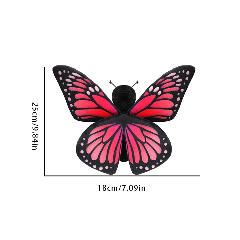 Peluche Borboleta 25cm - Peluche Infantil Colorido Descobre o Peluche Borboleta 25cm, um peluche infantil macio e colorido inspirado nos insetos da floresta. Com Certificado CE, é perfeito para crianças a partir dos 3 anos.