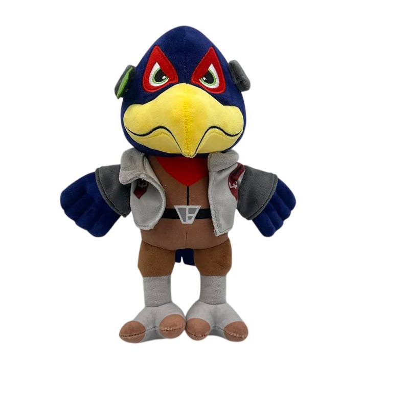 Descubra o Peluche Falco Lombardi 25cm de Star Fox. Um peluche macio e detalhado, ideal para fãs da Nintendo, colecionadores e amantes de peluches de videojogos.