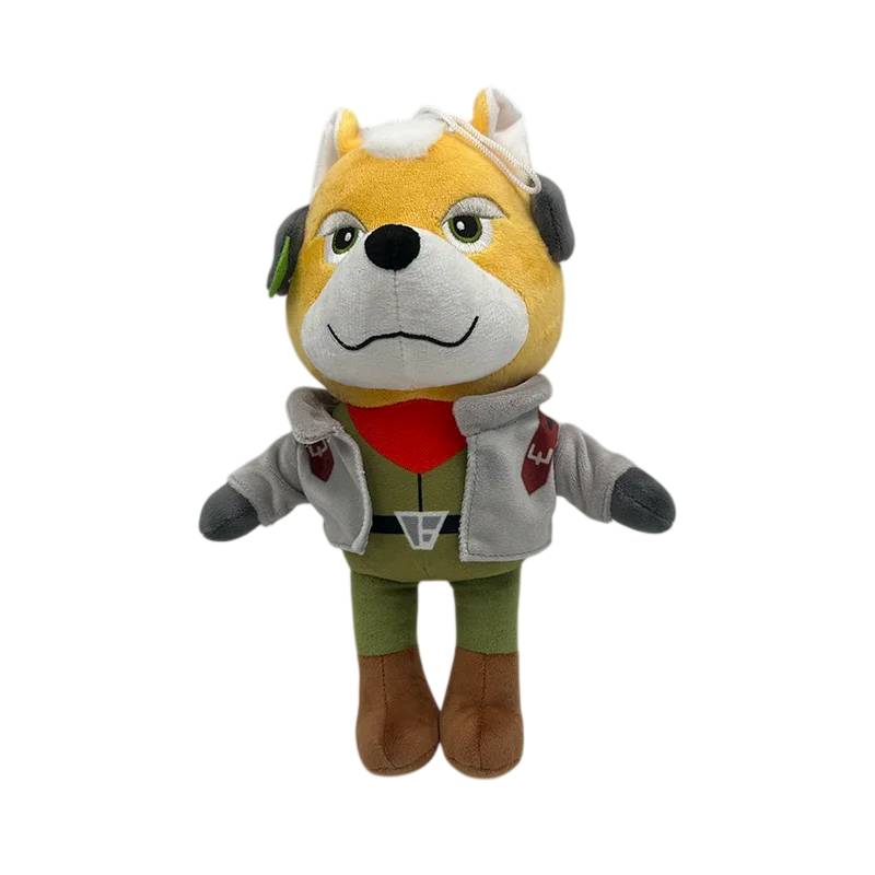 Descubra o Peluche Fox McCloud 25cm de Star Fox. Um peluche macio e detalhado, ideal para fãs da Nintendo, colecionadores e amantes de peluches de videojogos.