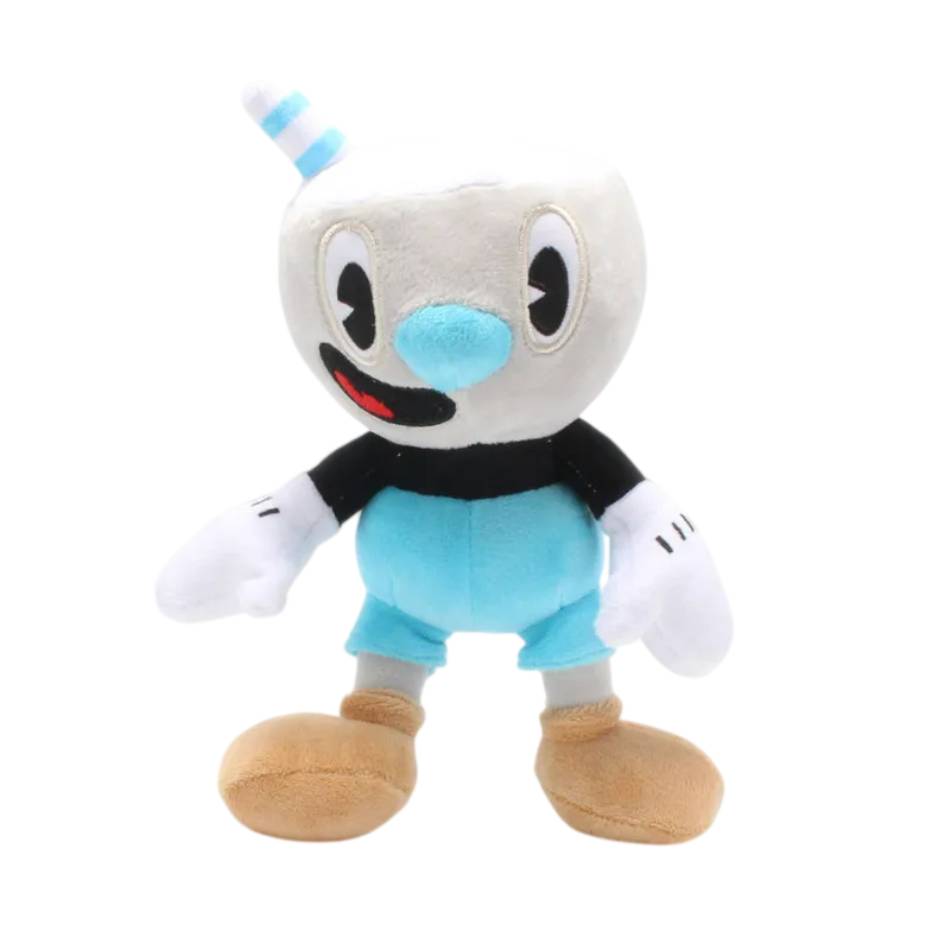 Descubra o Peluche Mugman da Série do Cuphead com 25cm. Um peluche macio, com Certificado CE, ideal para fãs de Cuphead, videojogos e crianças com mais de 3 anos.