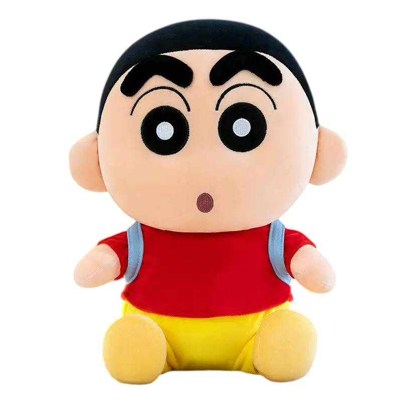 Peluche Shin Chan Descubra o Peluche Shin Chan disponível em 22, 30 e 40 cm. Um peluche infantil macio, com Certificação CE, perfeito para fãs de anime e para oferecer em qualquer ocasião.