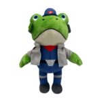 Compre o Peluche Slippy Toad 25cm de Star Fox. Um peluche macio e detalhado, ideal para fãs da Nintendo, colecionadores e amantes de peluches de videojogos.